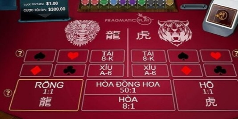 Các loại cược và tỷ lệ trả thưởng phổ biến trong trò chơi rồng hổ