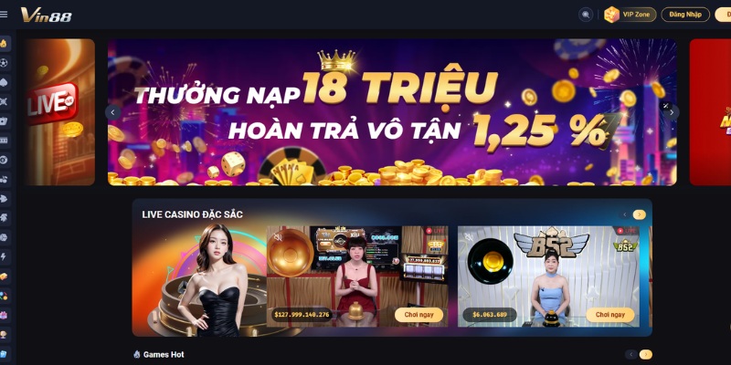 Các thông tin cơ bản về nhà cái vin88 cần nắm bắt